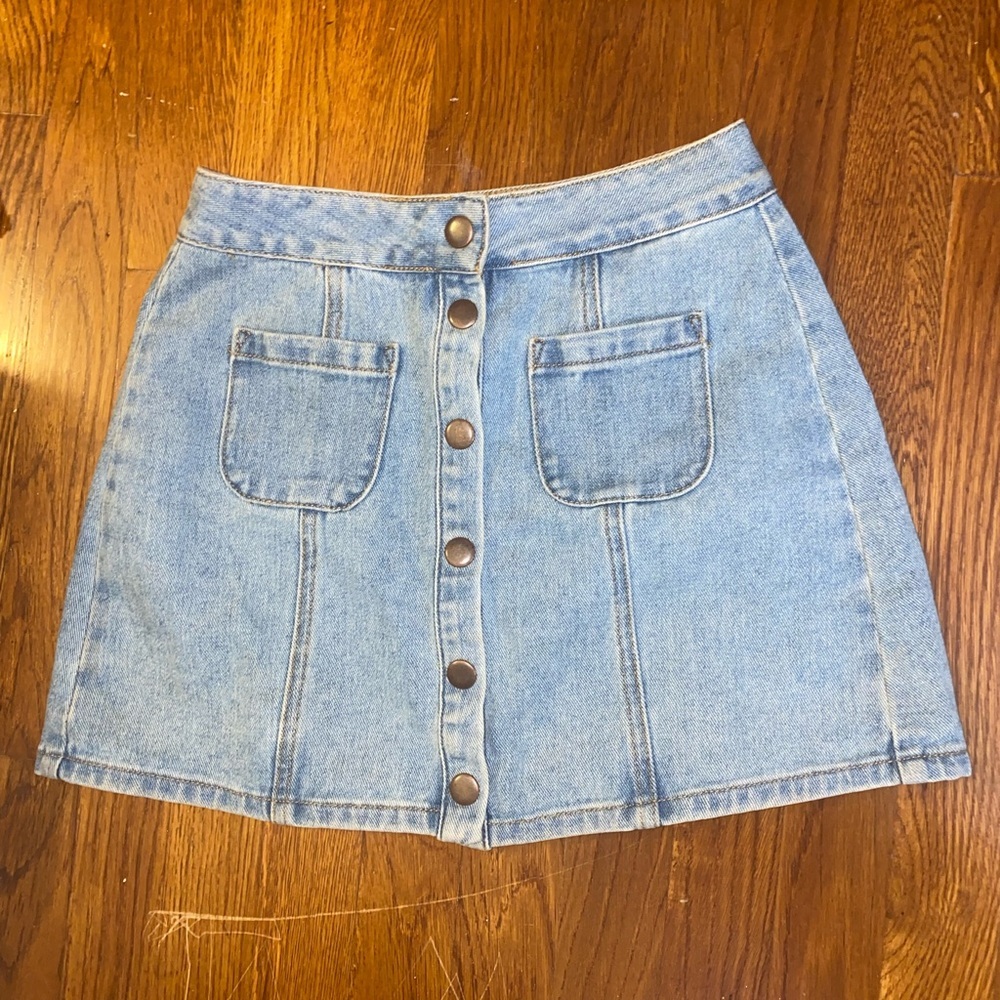 Brandy Melville Denim Skirt - Picture 1 of 7